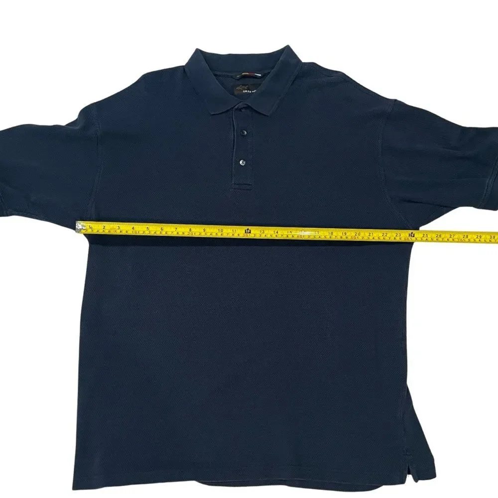 Greg Norman Collection Men's Black Polo Shirt - XXL